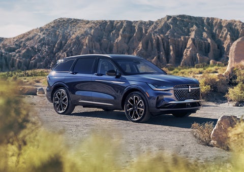 A 2024 Lincoln Nautilus® SUV is parked in a desert national park. | Kirk Brothers Lincoln of Vicksburg in Vicksburg MS