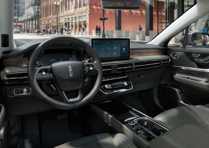 The interior dashboard of 2024 Lincoln Corsair® SUV is shown here. | Kirk Brothers Lincoln of Vicksburg in Vicksburg MS