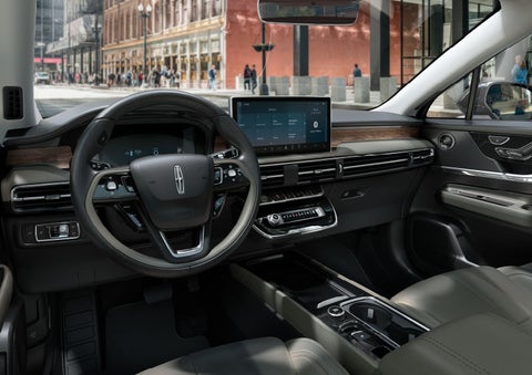 The interior dashboard of 2024 Lincoln Corsair® SUV is shown here. | Kirk Brothers Lincoln of Vicksburg in Vicksburg MS